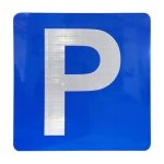 Reflective Aluminum Sign - Diamond Grade Reflective Aluminum Parking Sign